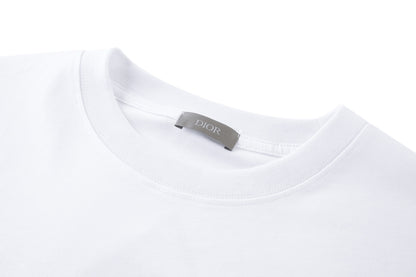 Dior and Descente T-Shirt "White Cotton Jersey"