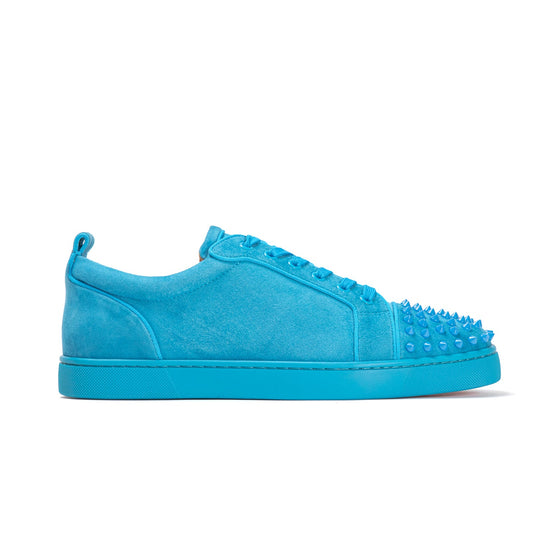 Christian Louboutin Louis Junior Spikes "Blue"