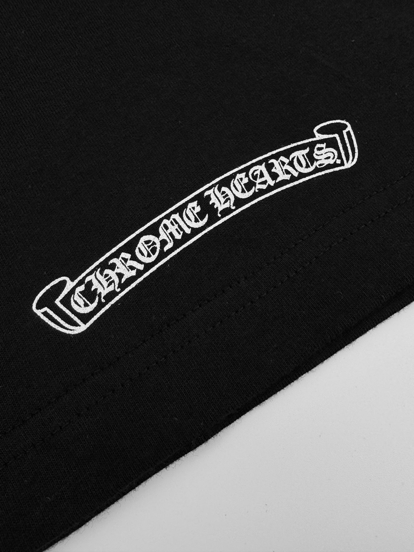 Chrome Hearts Neck Logo T-Shirt "Black"