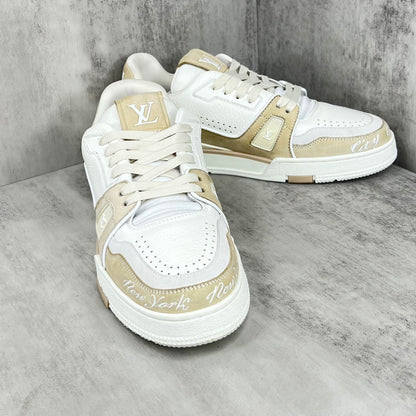 Louis Vuitton Trainers "White-Beige"