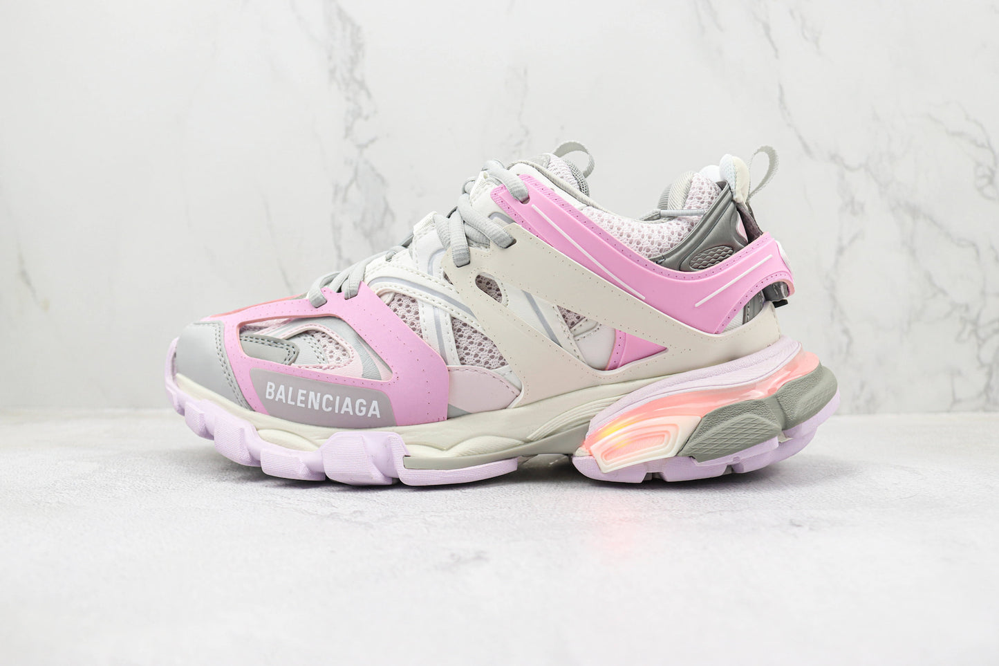 Balenciaga Track "White-Pink" LED