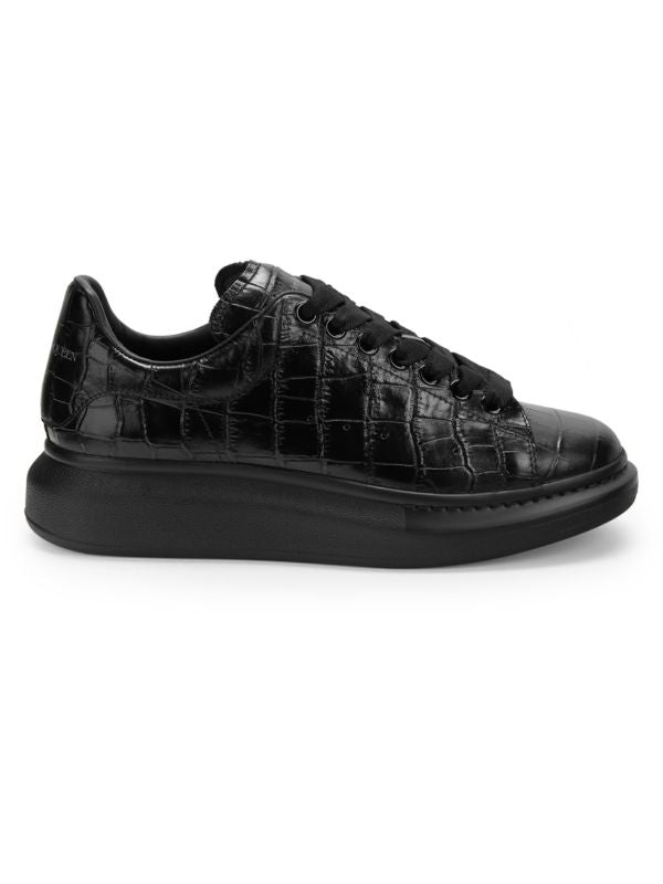 Alexander McQueen Oversized "Black Croc"