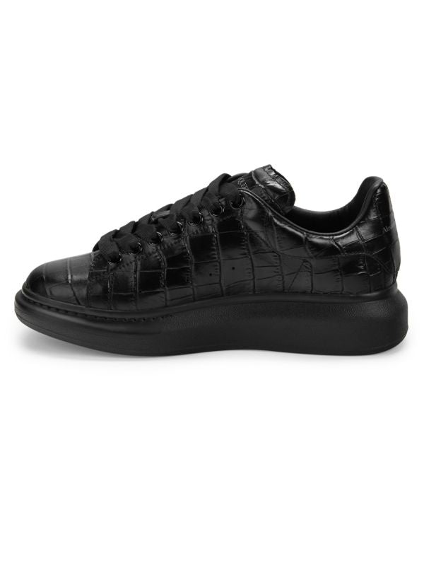 Alexander McQueen Oversized "Black Croc"