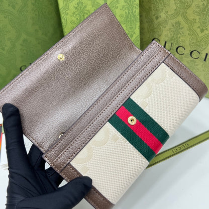 Gucci Ophidia GG Continental Wallet