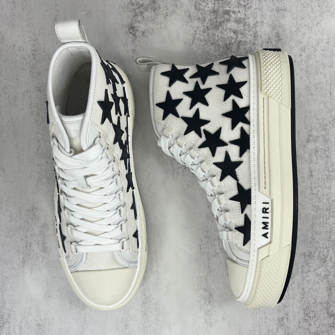 Amiri Court High "White-Black Stars"