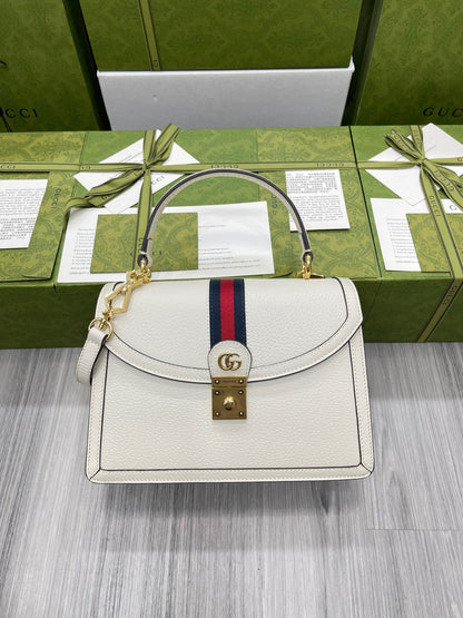 Gucci Ophidia Medium Top Handle Bag