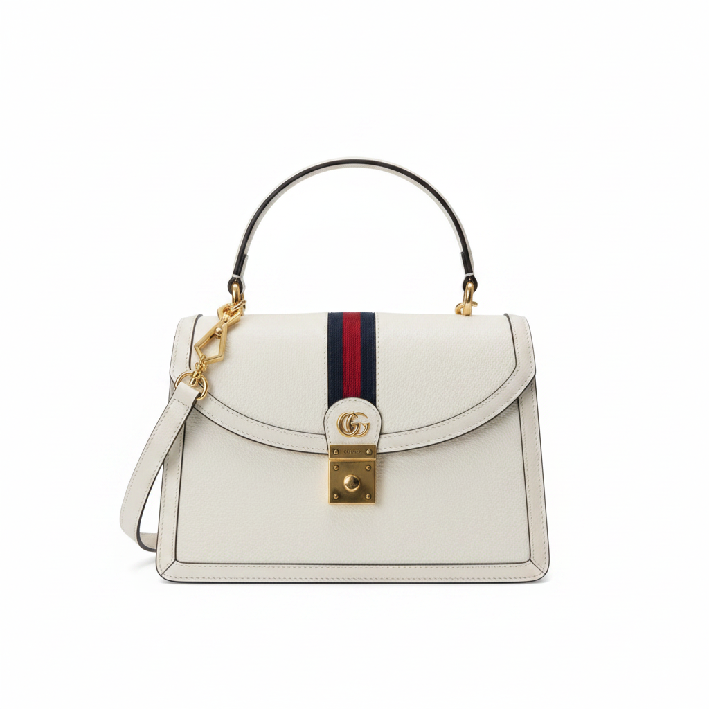 Gucci Ophidia Medium Top Handle Bag