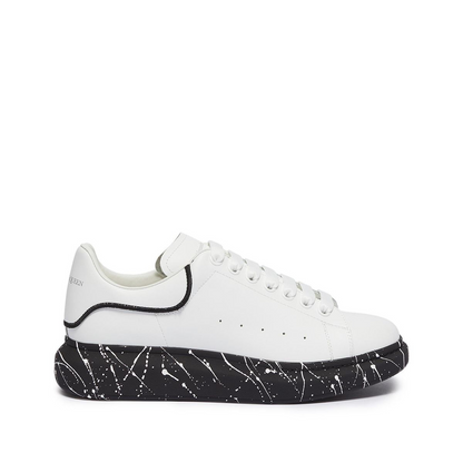 Alexander McQueen Oversized "White-Black Graffiti Sole"