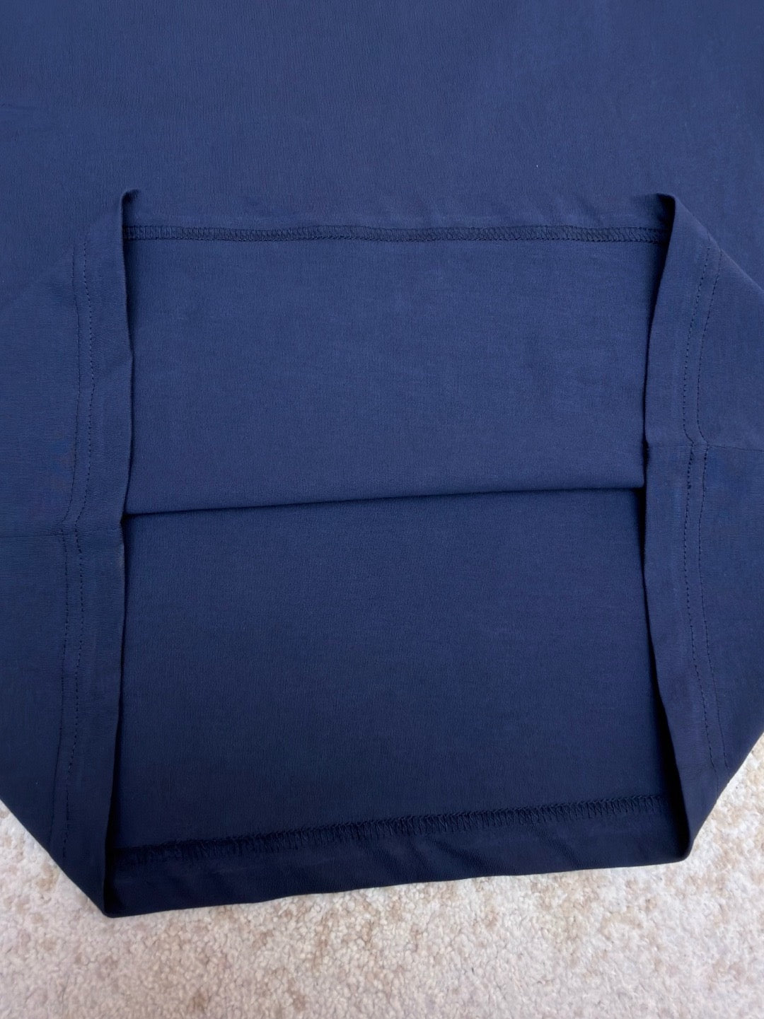 Gucci Cotton Silk Jersey T-shirt "Dark Blue"