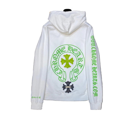 Chrome Hearts Hoodie "White-Green"