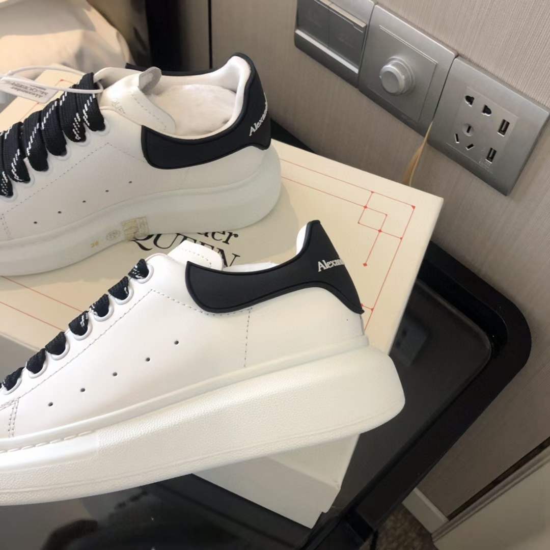 Alexander McQueen Oversized "White-Black Rubber"