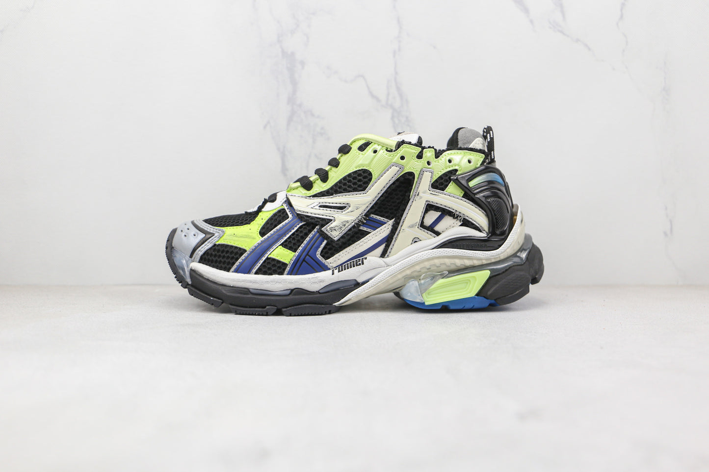 Balenciaga Runner "Grey-Blue-Green"