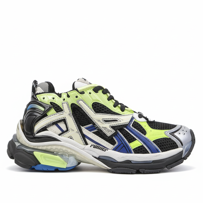 Balenciaga Runner "Grey-Blue-Green"