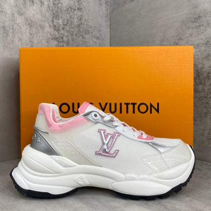 Louis Vuitton Run 55 "White-Silver-Pink"