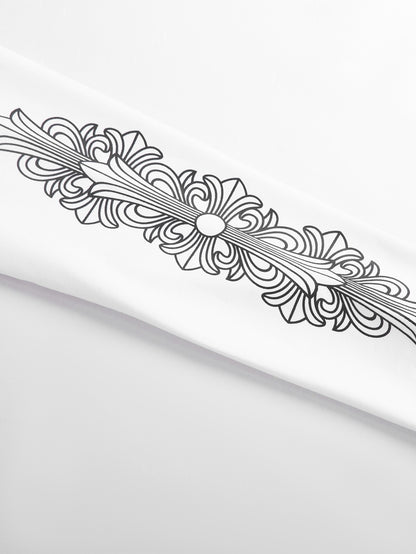 Chrome Hearts Sweatshirt "White-Black"