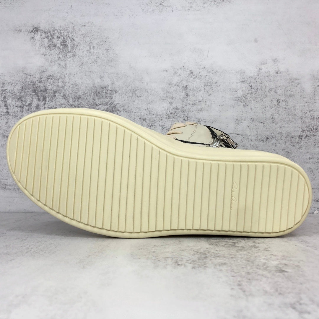 Rick Owens Geobasket "White-Black"