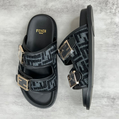Fendi Sandals "Black-Grey"