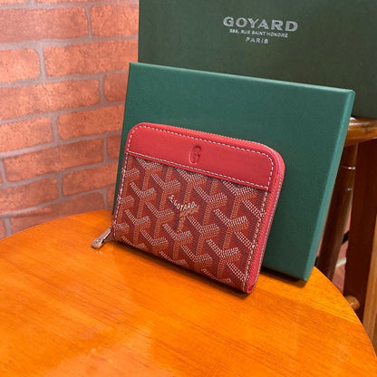 Goyard Matignon PM Wallet "Red"