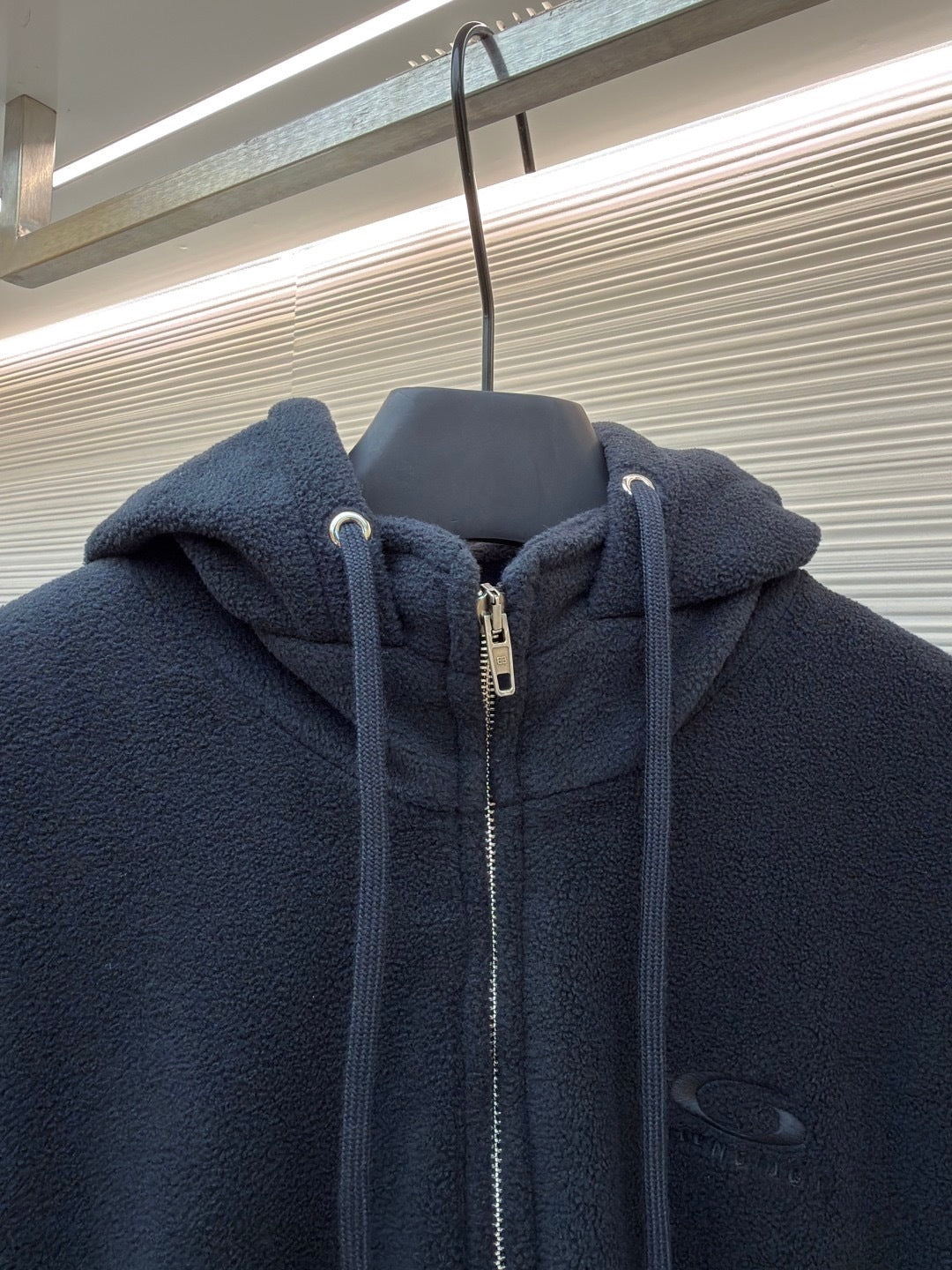 Balenciaga Loop Sports Icon Zip-Up Hoodie "Black"