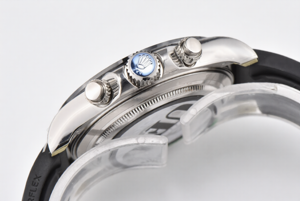 Rolex Daytona 40mm Grey Dial Oysterflex Strap