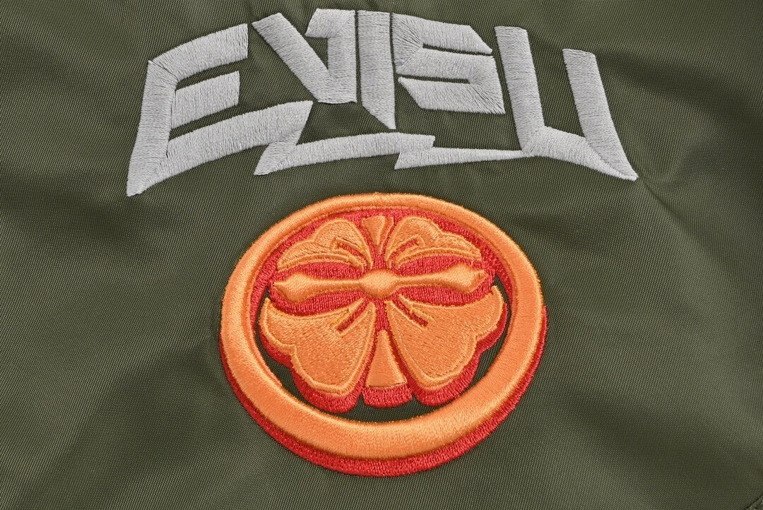 Evisu Bomber Jacket "Army Green"