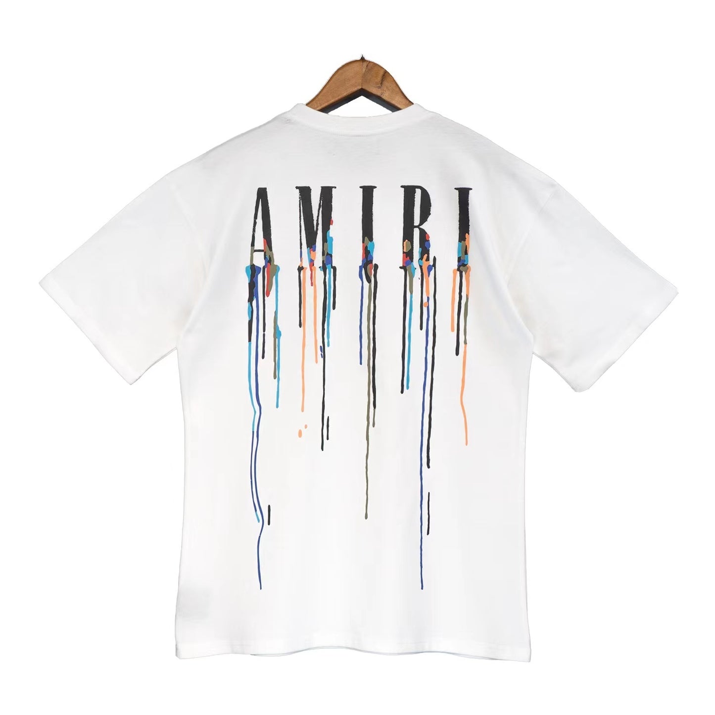 Amiri Paint Drip Core Logo T-Shirt "White"