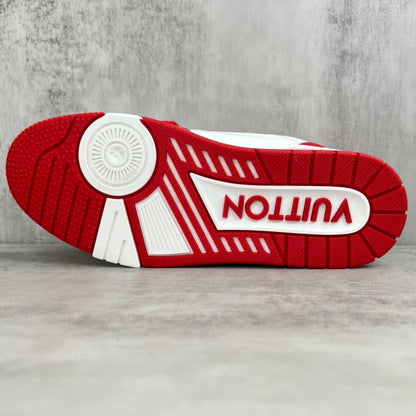 Louis Vuitton Trainers "Red-White Denim"