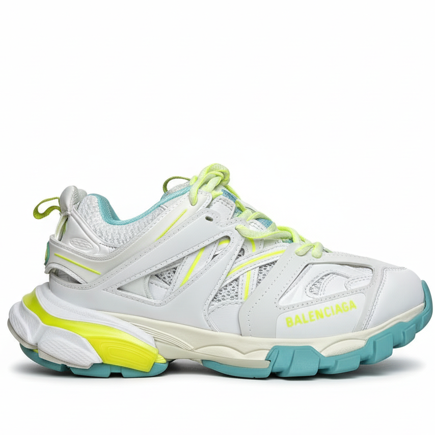Balenciaga Track "White-Neon Yellow"