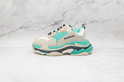 Balenciaga Triple S "White-Turquouise"