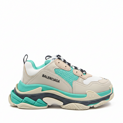 Balenciaga Triple S "White-Turquouise"