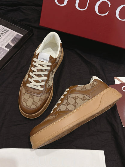 Gucci GG Trainer "Beige-Ebony"