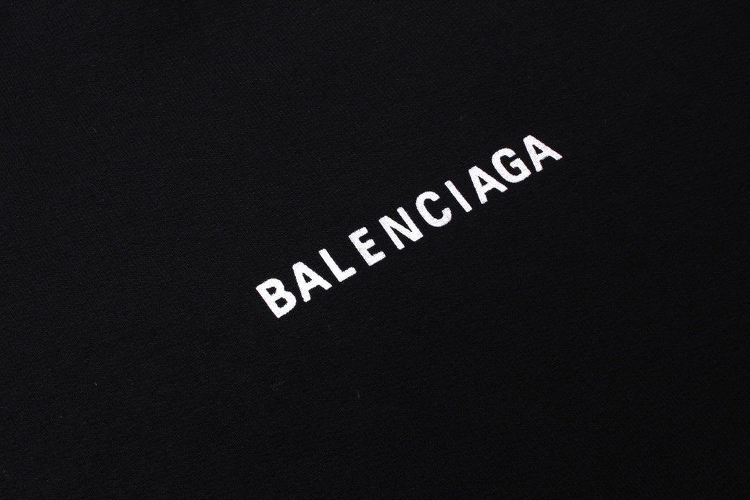 Balenciaga Hoodie "Black-White"