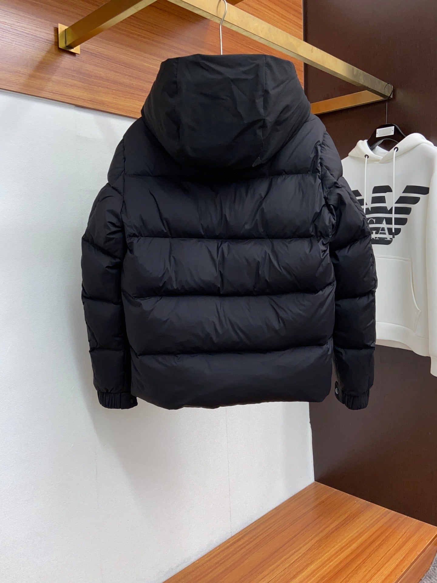 Moncler Madeira Hooded Down Jacket "Black"