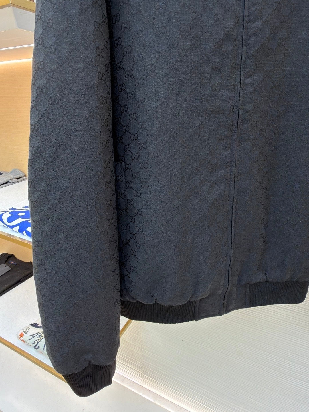 Gucci GG Cotton Ripstop Jacket "Black"
