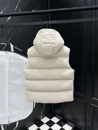 Prada Down Vest "Light Grey"
