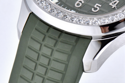 Patek Philippe Aquanaut 38.8mm Green Dial