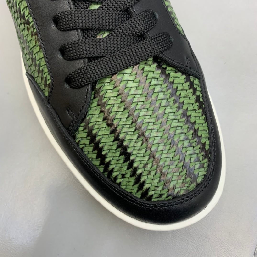 Bottega Veneta Intrecciato "Green-Black"