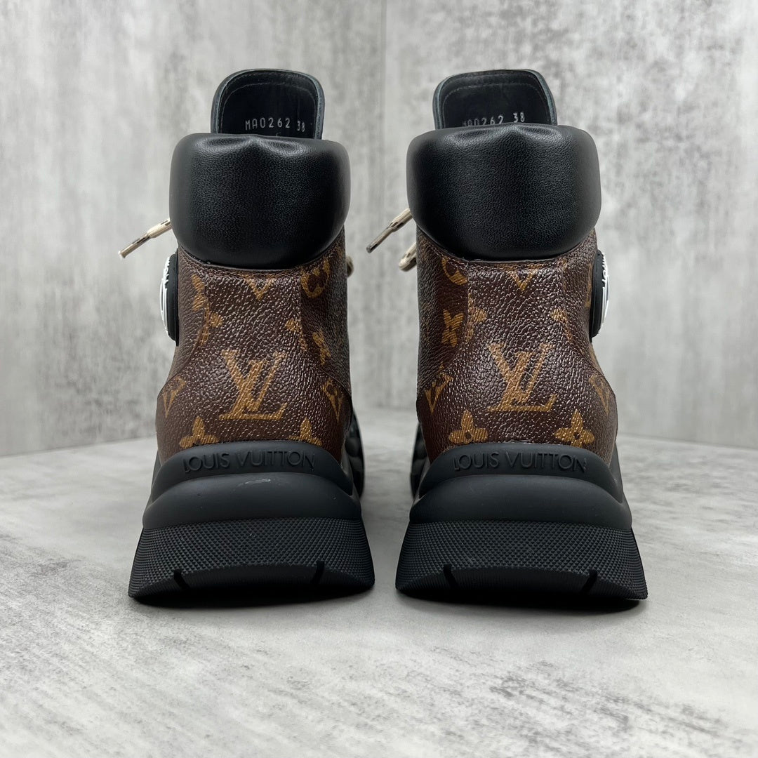 Louis Vuitton Ruby Flat Ranger Boots "Monogoram"