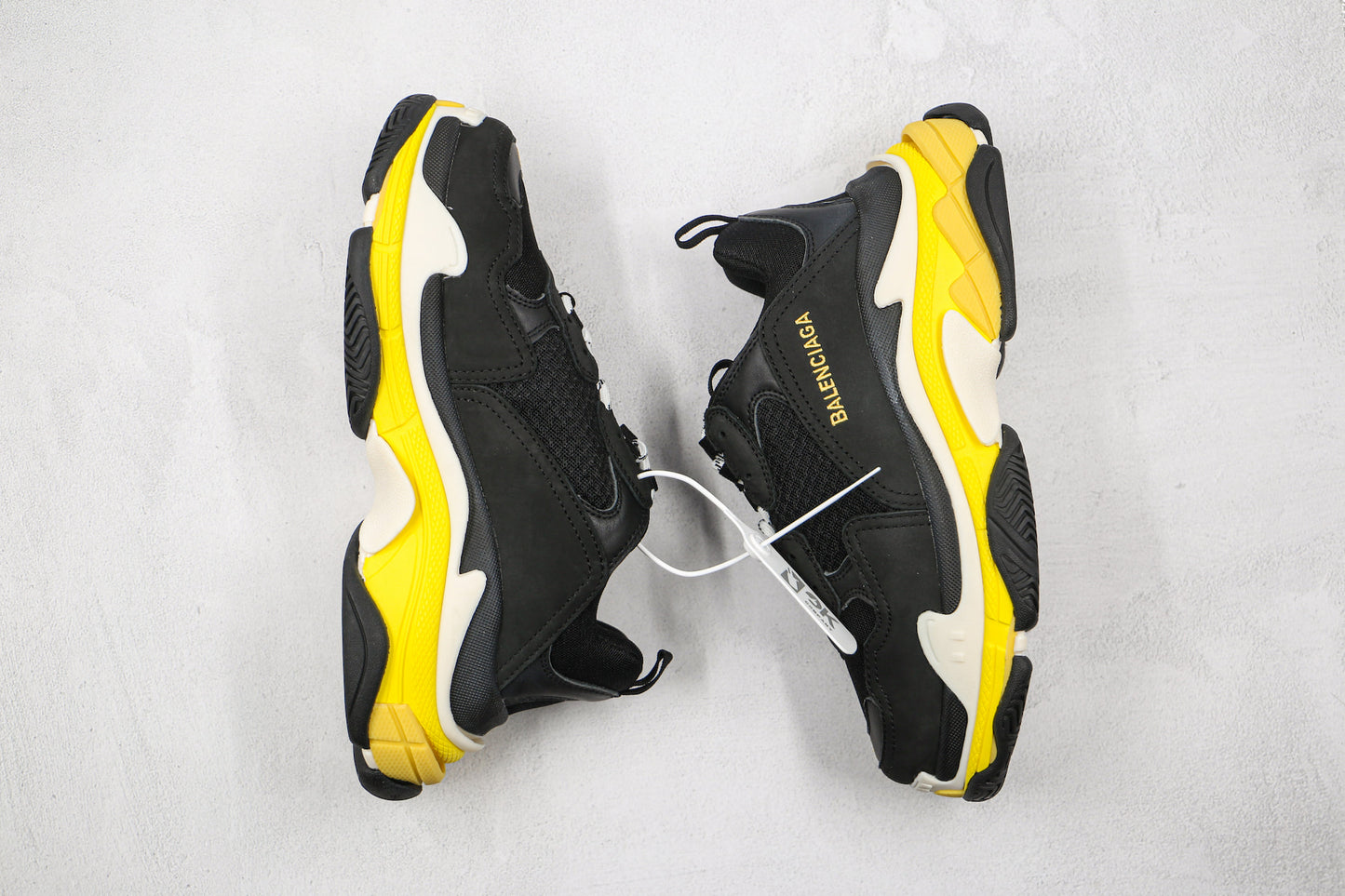 Balenciaga Triple S "Black-Yellow"