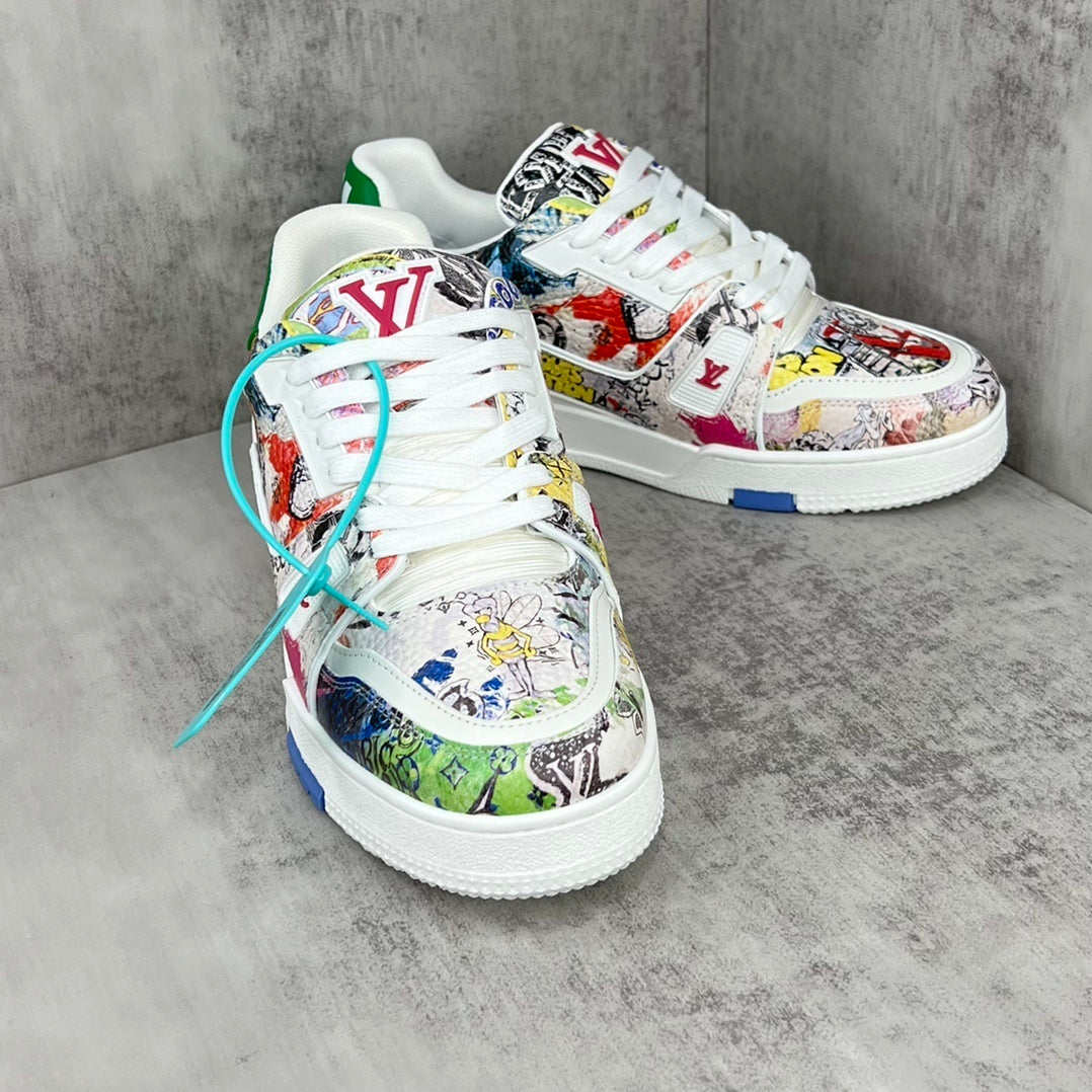 Louis Vuitton Trainers "Comic Motif Multi"
