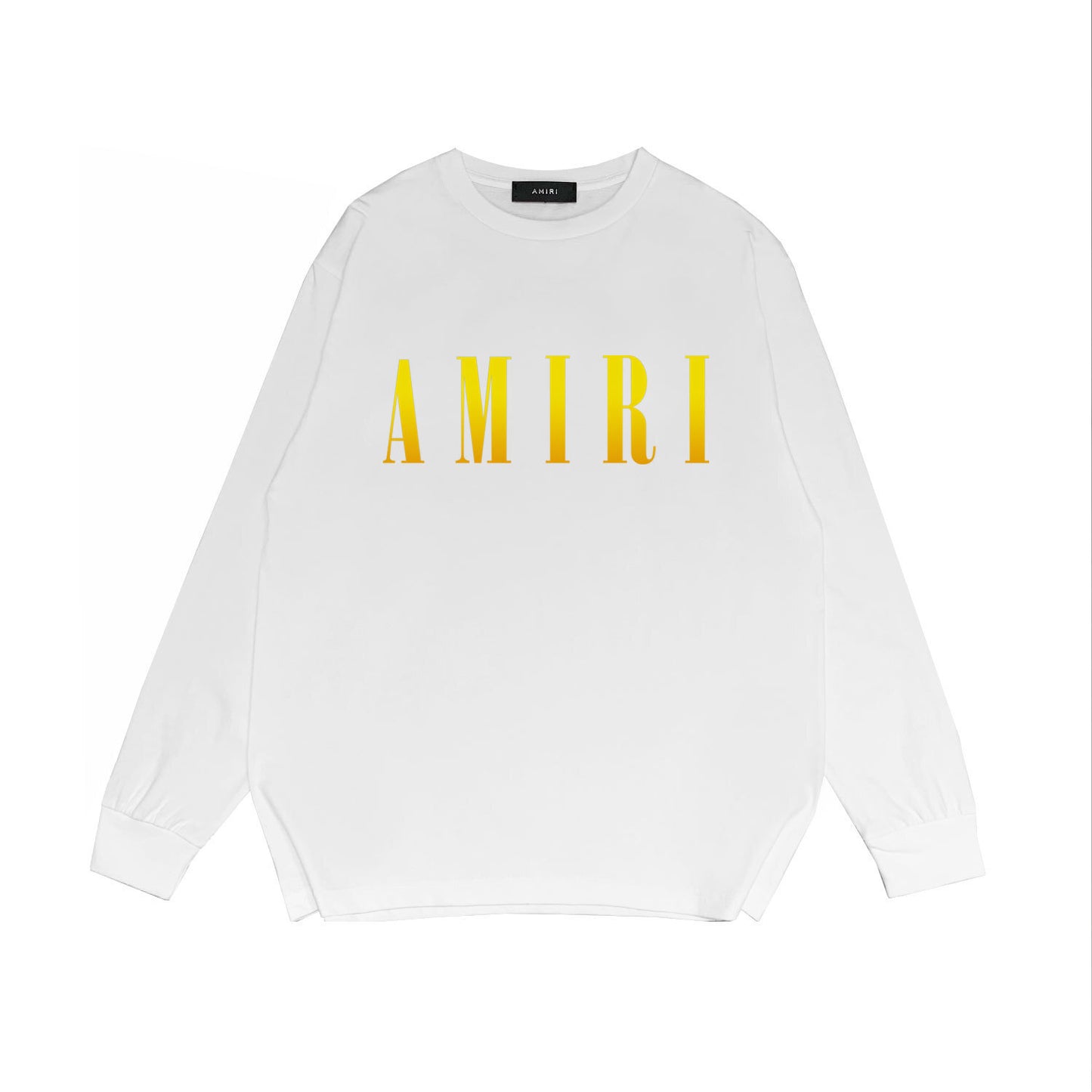 Amiri Sweatshirt "White-Yellow"