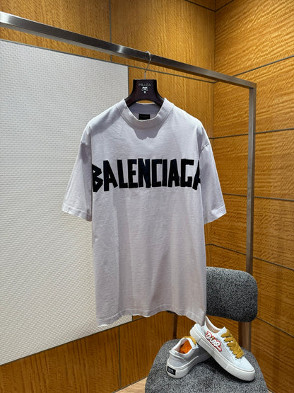 Balenciaga Tape Type T-Shirt "Off White"