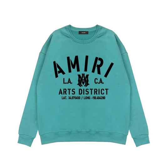 Amiri Arts District Sweatshirt "Cyan-Black"
