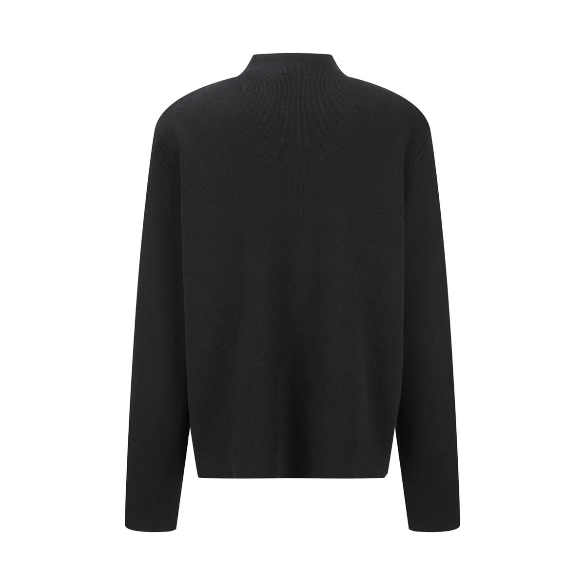 Dior Zipped Cardigan with Dior Embroidery "Black Wool Interlock"