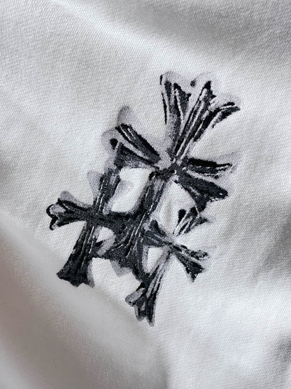 Chrome Hearts Hoodie "White-Black"