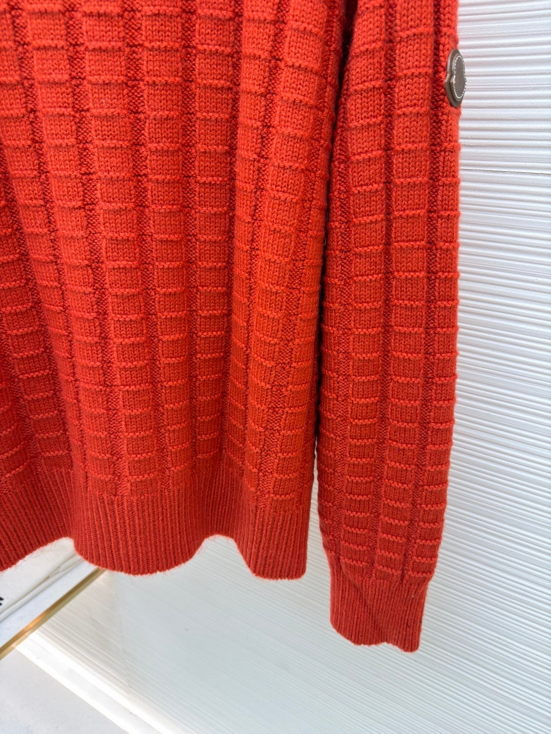 Moncler Wool & Cashmere Sweater "Red"