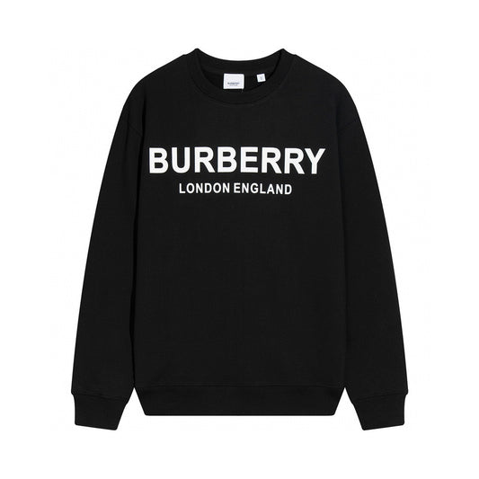 Burberry Logo Print Sweatshirt "Black"