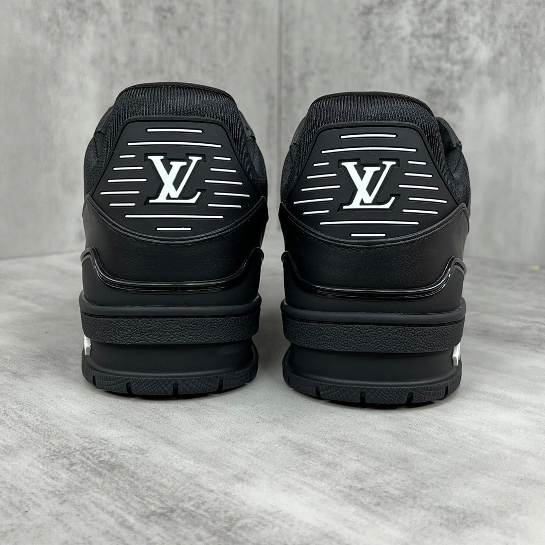 Louis Vuitton Trainers "Black Embossed Monogram"