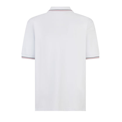 Prada Pique Polo T-Shirt "White"