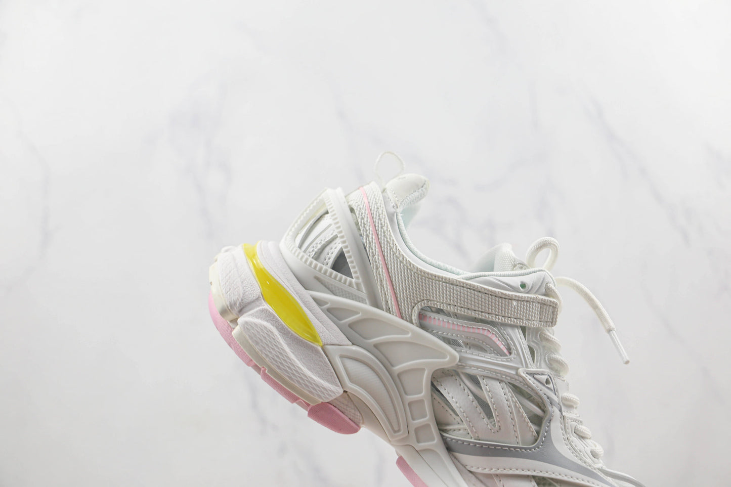 Balenciaga Track 2.0 "White-Yellow-Pink"